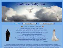 Tablet Screenshot of biblicalsexuality.com